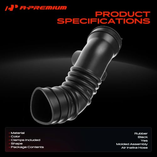 A-Premium Engine Air Intake Hose Tube [fits DOHC, 4Cyl 2.7L 2.4L] by A-Premium - Used condition - Image 3