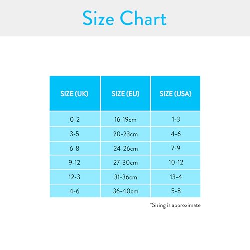 Peppa Pig Kindersocken Mädchen, Packung mit 3 Socken, Peppa Socken im 3er Pack, Mehrfarbig 31-36cm