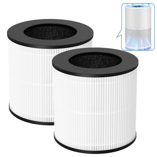 Image of AP050 AP052 Replacement Filter, Compatible with Tailulu AP050,AP052 Air Purifier, HEPA Replacement Filter, 360 3-Stage Filtration for Odor,Dust,Somke,Pollen, 2-Pack
