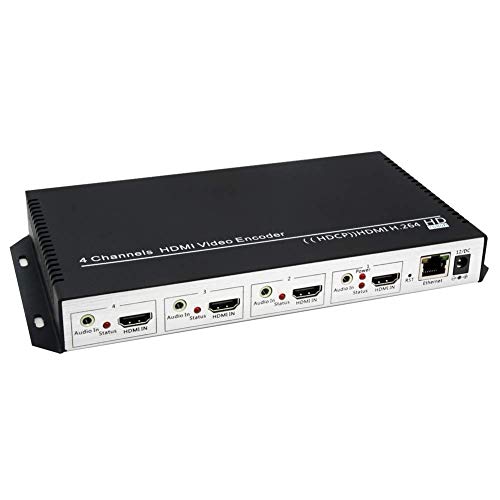 ORIVISION H.264 4 Channels 1080P /1080i HDMI IP Video Streaming Encoder Live Broadcast