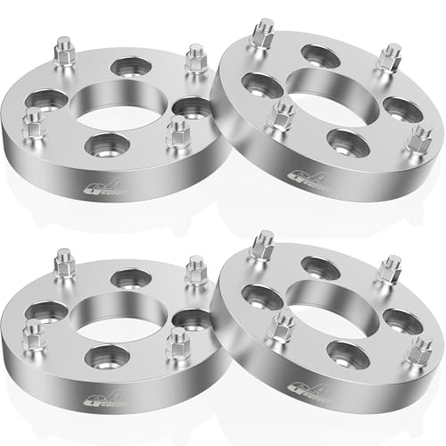 GAsupply 4x110 to 4x156 Wheel Adapters 12x1.25 Studs Fit for UForce ZForce Snarler Viking Wolverine YXZ1000R 1 inch 25mm 4x110mm to 4x156mm ATV Wheel Spacer Adapter 74.1mm Hub Bore 4pcs
