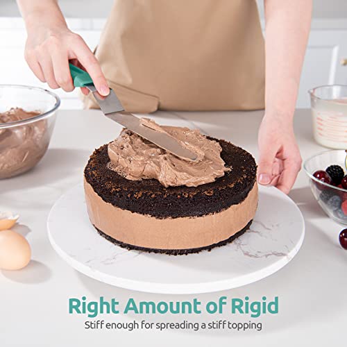 Image of U-Taste Offset Icing Spatula Set, Cake Frosting Spreader, 6 /8 /10in,Aqua Sky