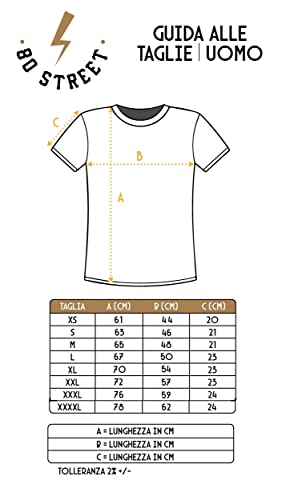 T-Shirt Uomo Girocollo Manica Corta Maglietta Uomo...