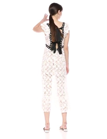 isabel embroidered midi dress Women's 3/4 Sleeve Embroidered Maxi Dress in Off White main image 0
