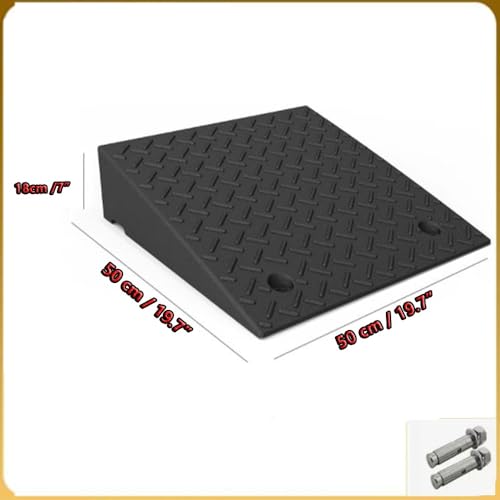 Rampa Umbral de Goma para Sillas de Ruedas 50x50x18 cm miniatura 7