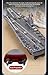 SOWOFA Aircraft Carrier Model RC Aircraft Carrier Model Medium-Sized Remote-Controlled Ship Rechargeable Electric Ship Model (Dual Battery Version)