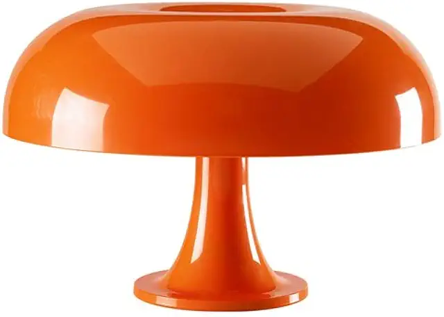 Artemide Nesso Table Lamp in Orange - Polycarbonate Design