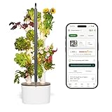 Gardyn Studio Vertical Hydroponics Growing System Kit - 16 Non-GMO Plants, Herbs, Vegetables - Tower Garden - Hydroponic Herb Garden Planter Indoor Kit - Indoor Gardening System with LED Grow Lights