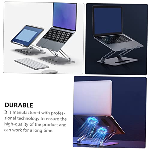 Base para laptop con doble ventilador y aleación de aluminio miniatura 5
