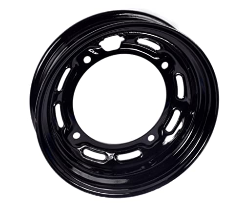 Image of Haran Wheel Rim Compatible For Honda Activa New /Dio Old /New (10 Inch, Tubeless, Black)