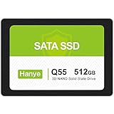 Hanye 512GB 内蔵型SSD 2.5インチ 7mm SATAIII 6Gb/s 550MB/s 3D NAND採用 アルミ製筐体 正規代理店品 国内3年保証