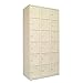 Tennsco BS6121812CSD Box Compartments, Triple Stack, 36w x 18d x 72h, Sand
