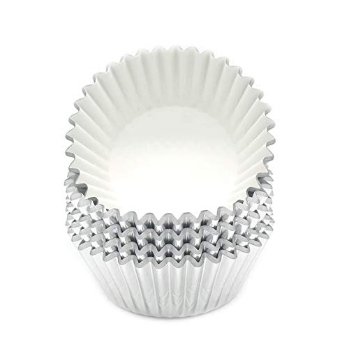 Image of Standard Silver Foil Cupcake Liners Muffin Baking Cups for Party and More, 100-Count