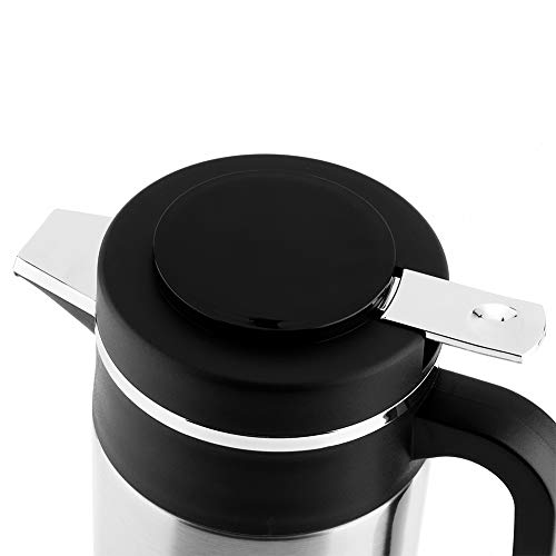 Tetera Eléctrica de Acero Inoxidable 1000ML 12V para Autos miniatura 6