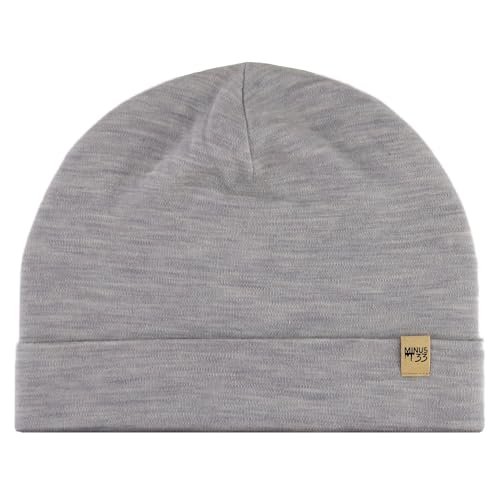 Image of 100% Merino Wool Ridge Cuff Beanie - Unisex Warm Winter Hat