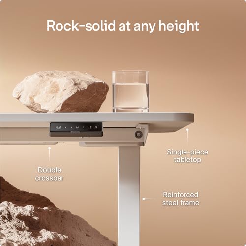 Electric standing desk adjustable