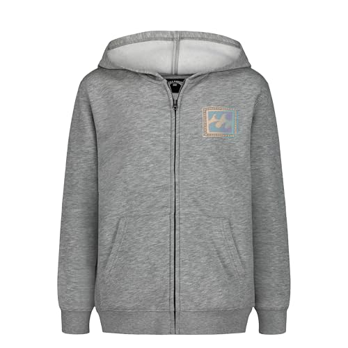 Image of Billabong Boys' Full-zip Fleece Sweatshirt, Soft & Comfortable Hoodie, Regular Fit