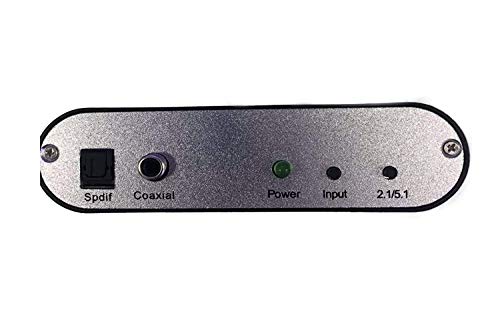 Image of Flybuy 4K x 2K HDMI Audio Extractor with ARC & 3D Support + Optical TOSLINK SPDIF 5.1 ARC