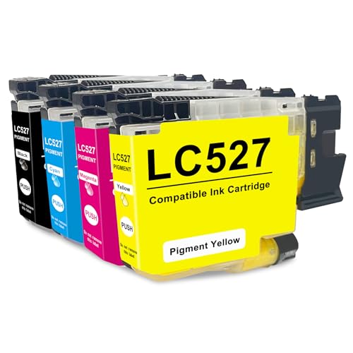 Cartouches LC527 pour résoudre les pannes d'encre sur BRO MFCJ4350DW MFCJ4550DW