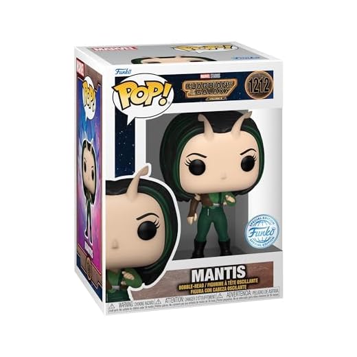Funko Pop! Vinyl: Guardians of The Galaxy 3 - Mantis - Guardianes de la Galaxia - Exclusiva Amazon - Figura de Vinilo Coleccionable - Idea de Regalo- Mercancia Oficial - Juguetes para Niños y Adultos