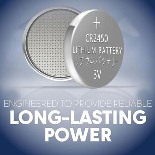 Image of Imaginea CR2450 Coin Battery Compatible with Renata 2450N Cr 2450 3V Lithium Coin Button Cell Batteries (Silver) Blister for Watches, Small Electronic Gadgets, and More (CR2450, Pack of 1)