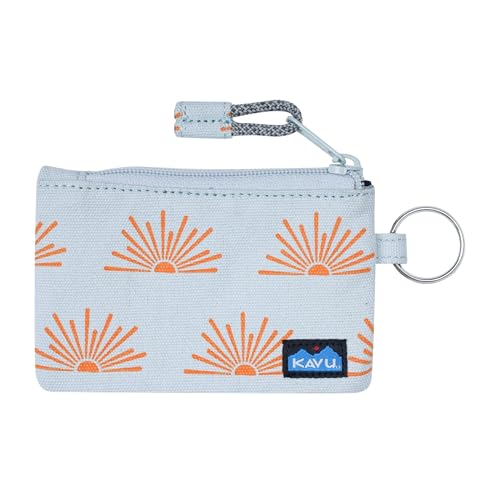 Image of KAVU Stirling Double Sided Slim Cotton Canvas Zip Wallet