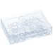Clear Disc Pads to Stabilize Earrings, Plastic Discs for Earring Backs (500)