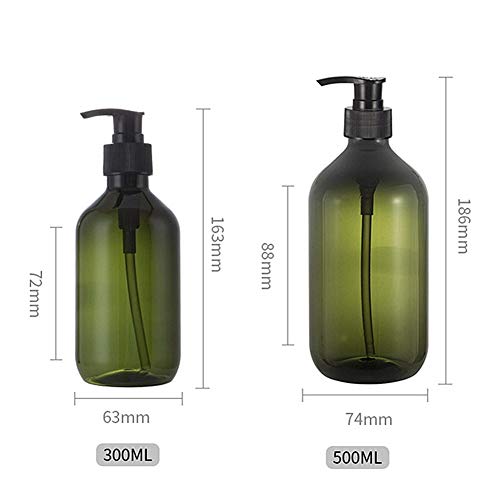 HEELPPO Kit Viaggio Bottigliette Plastica Lozione