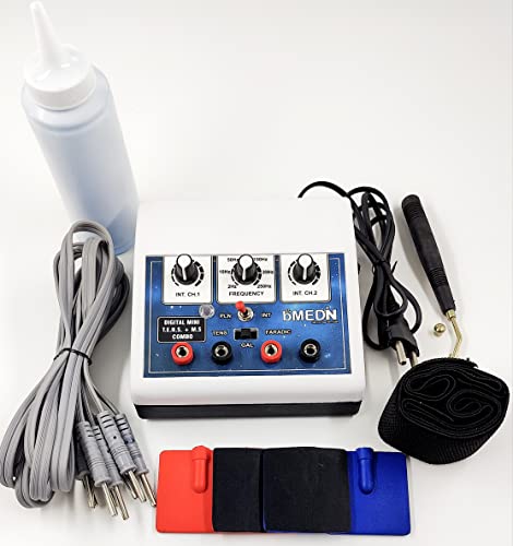 BMEDN Digital Mini Tens+ MS/EMS Combo (Muscle Stimulator+Transcutaneous Electrical Nerve Stimulation) Electro- Physiotherapy Pain Relief Machine/Device,Corded electric Off white (B0BWV32T7M) Amazon Price History, Amazon Price Tracker