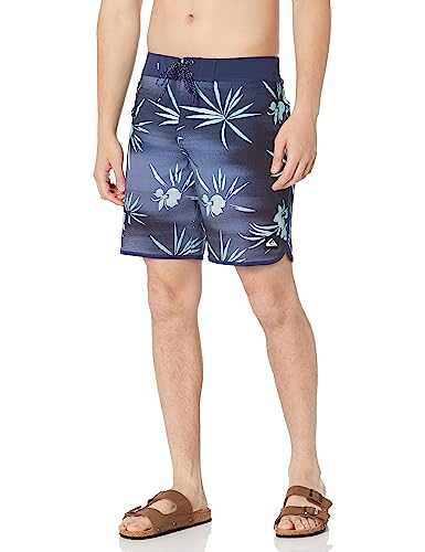 Quiksilver Men's Standard Heritage Scallop 19 Boarshort Swim Trunk