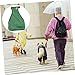Toyvian Waterproof Dog Raincoat Lightweight PET Belly Protector Adjustable Fit Rain Gear for Dogs for Wet Weather and Outdoor Adventures