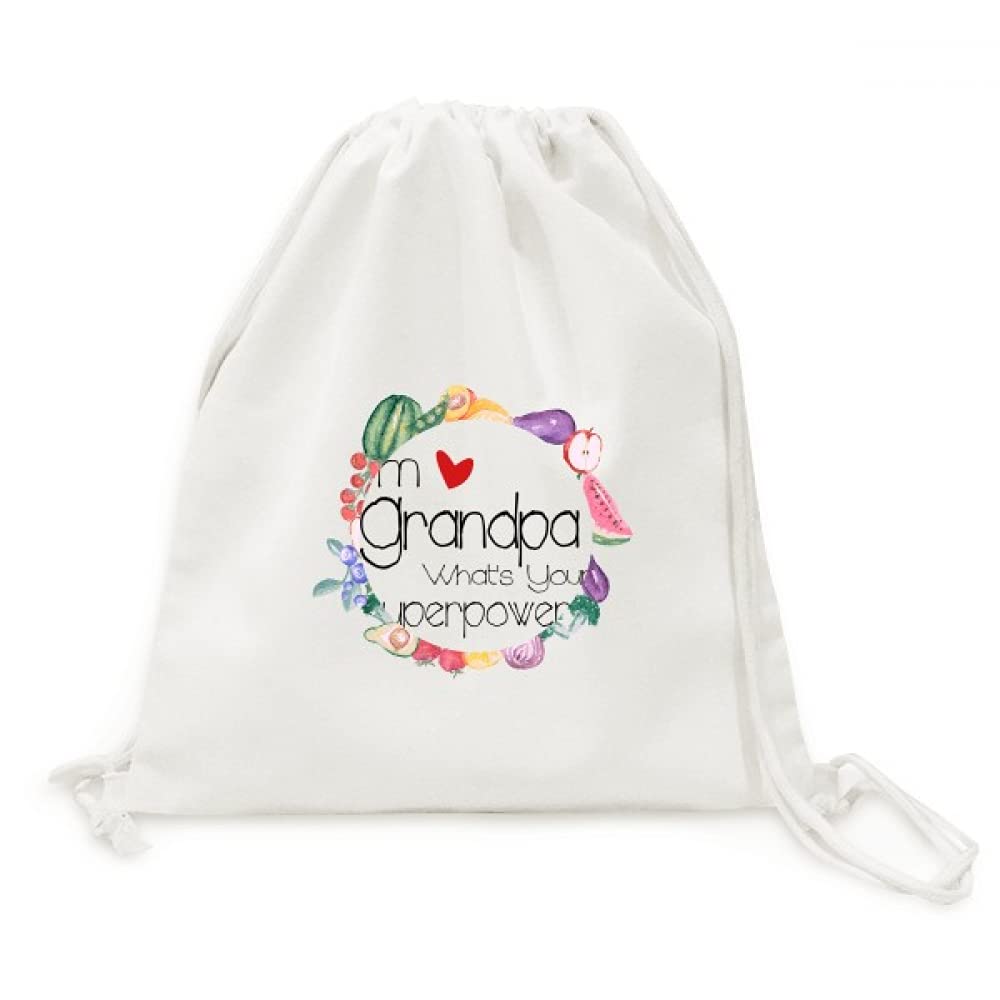 Sac en tissu pliable courses grand-père cabas sangle légumes - 6