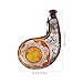 Zerodeko Ancient China Style Wine Flask Wear-resistant Bag Portable Water Bag for Outdoor