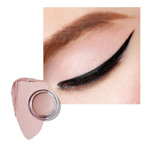 Oulac Matte Lidschatten Pale Mauve Wasserfest | Lidschatten Primer Feine Textur Hält 16 Stunden + | Schnell Trocknend Wischfeste Matte Oberfläche | Vegan | 06g (CM02) Snow Orchid