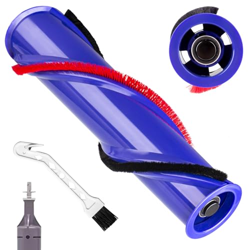 Image of For Dyson V6 Replacement Parts: Brush Roller For Dyson V6 Roller Brush Replacement Animal Absolute Cordless Vacuum Attachments, Part No. 966821-01, 966084-01 (4-Prong, tip is 45mm)