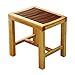 Tabourets de douche en bois pour s'asseoir sur, coin salle de bain siège de douche pour personnes âgées handicapées Aldulat femme enceinte, coffre-fort confortable tabouret de salle de bain étanche