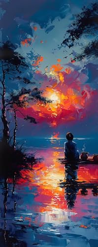 5D DIY _ChA[g Lbg v Diamond Art   _ChA[gG|LbgSʓ\t^Cv NXXeb`hJ|pi Painting by NumbersqASҌǂ̑pւ̃Mtg 75 x 30