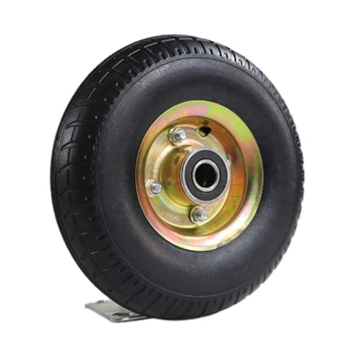 Pneu de brouette 10" haute stabilité avec bande de roulement plate de 2,6 pouces Sharplace