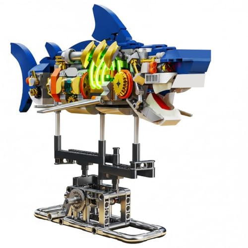 Technic Hai Bauspielzeugsets,Creator Set FüR Kinder Und...