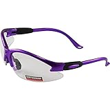 Global Vision Cougar Lab & Safety Glasses Clear Lens (Purple)