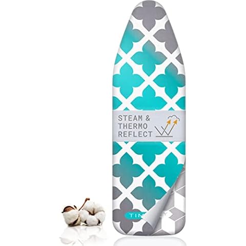 Timbley Professional Ironing Board Cover with Aluminium Layer Cover