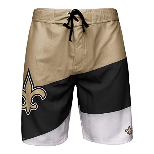 Image of FOCO Mens NFL Team Logo Color Dive Swim Boardshorts