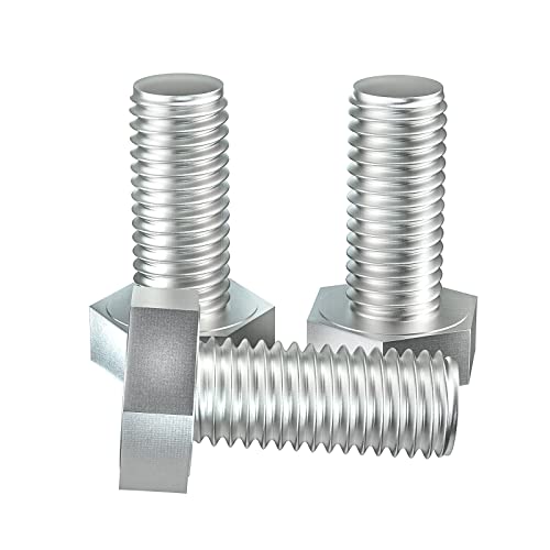 Image of 3 /8-16 x 1 (5 /8 to 7 inch Optional) Hex Head Screw Bolt, Stainless Steel 18-8(304), Fully Threaded,20pcs