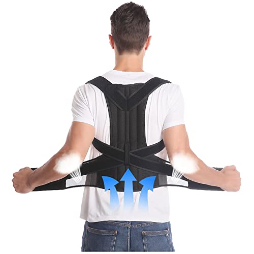 Soporte de espalda y cinturón lumbar ajustable para dolor de cintura en hombres y mujeres