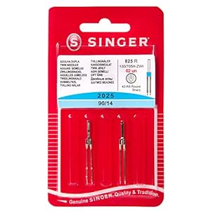 Singer Zwillingsnadel 2025 90/14 3mm