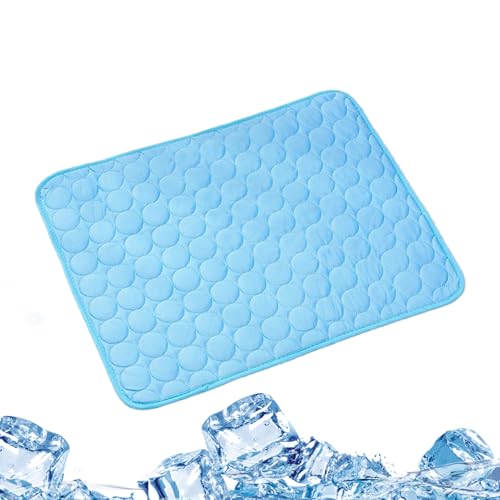 Générique Kühlmatte für Hunde, Matte aus Eisstoff, für den Innenbereich – atmungsaktive Sommerdecke für Tiere, Boden, Autositz, Sofa, Hundehütte, Garten, Balkon