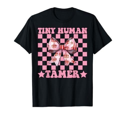 Carpa de Carnaval de Circo mamá día de la Madre pequeño domador Humano Camiseta