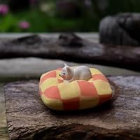 Amazon.co.jp: QIUEER 御狐様 陶器 置物 神狐 飾り インテリア