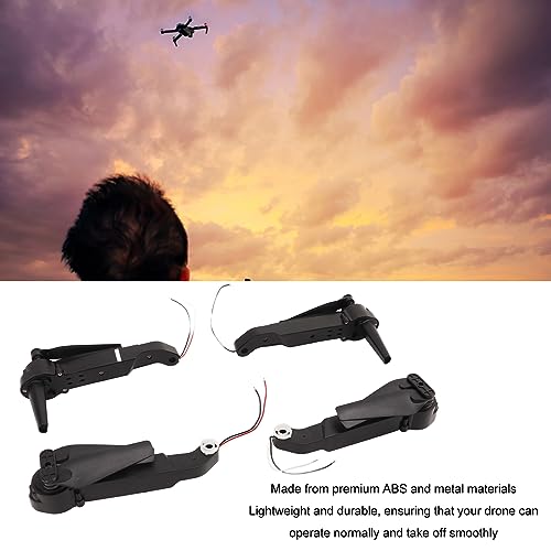 Image of SUNGOOYUE RC Quadcopter Axis Arms with Motor Propeller, Lightweight Drone Frame Axis Arms Compatible with E88 E88MAX E525 P1