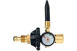Helium Balloon Filler Tank Regulator with Flow Inflator